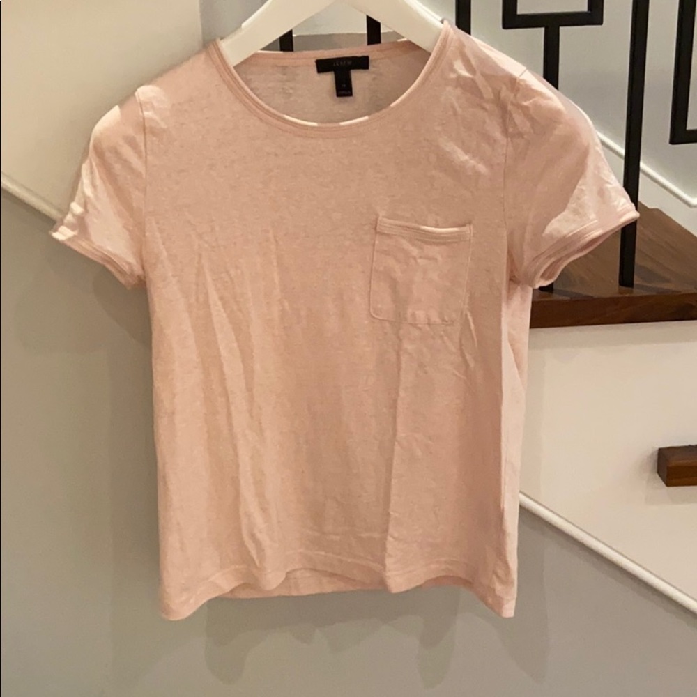 J crew cotton pocket t shirt
